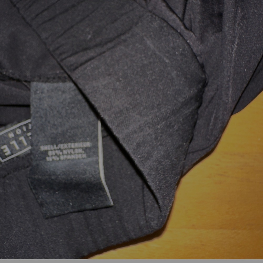 Bagatelle Collection Black Jogger Pants Elastic Waist Zip Pockets‎ Athletic SZ S - Picture 5 of 5
